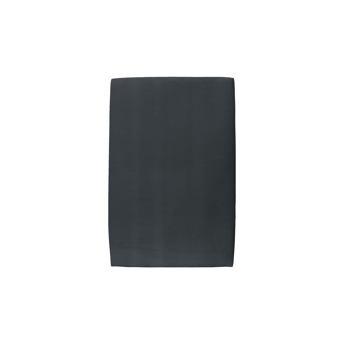 Cabecero tapizado 90 cm - tela terciopelo gris antracita - gris antracita