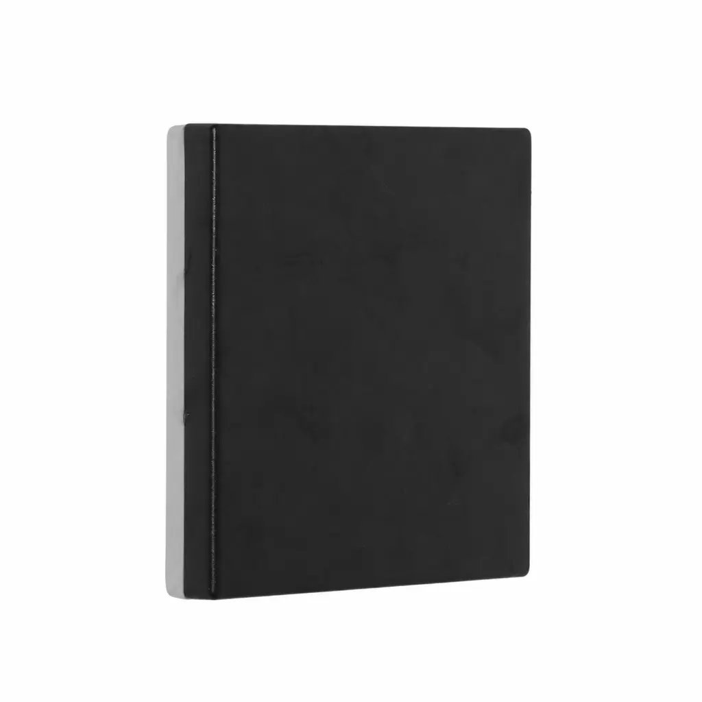 Aplique LED exterior cuadrado negro 18x18 cm 15w 3000k ip54 luz indirecta