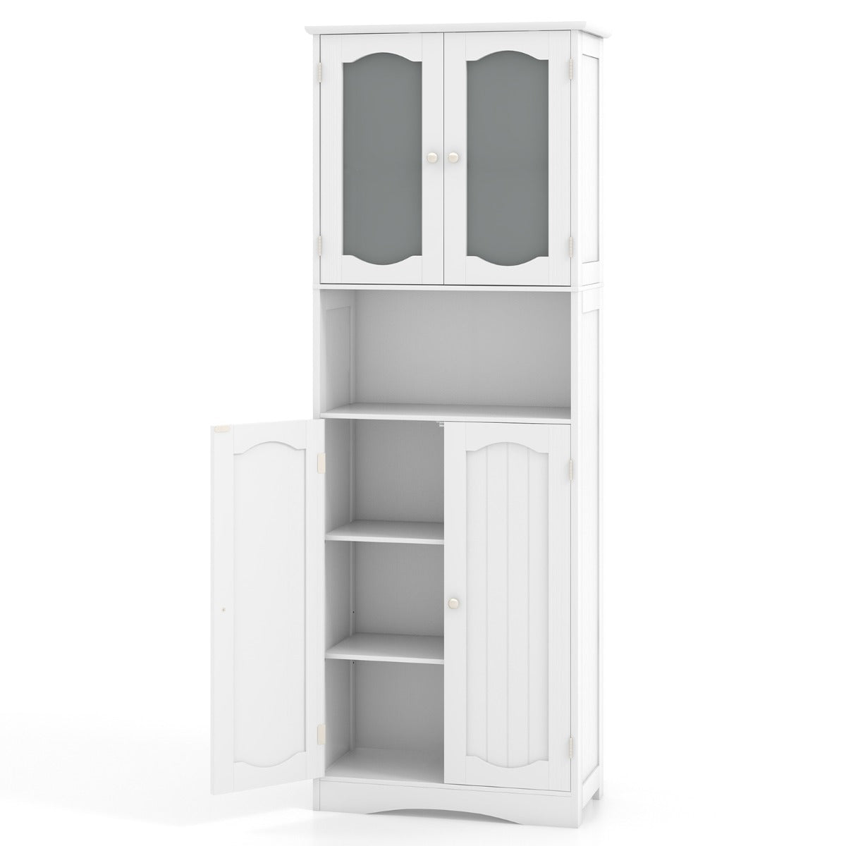 Mueble alto de almacenaje 60x30x164 cm con 2 puertas