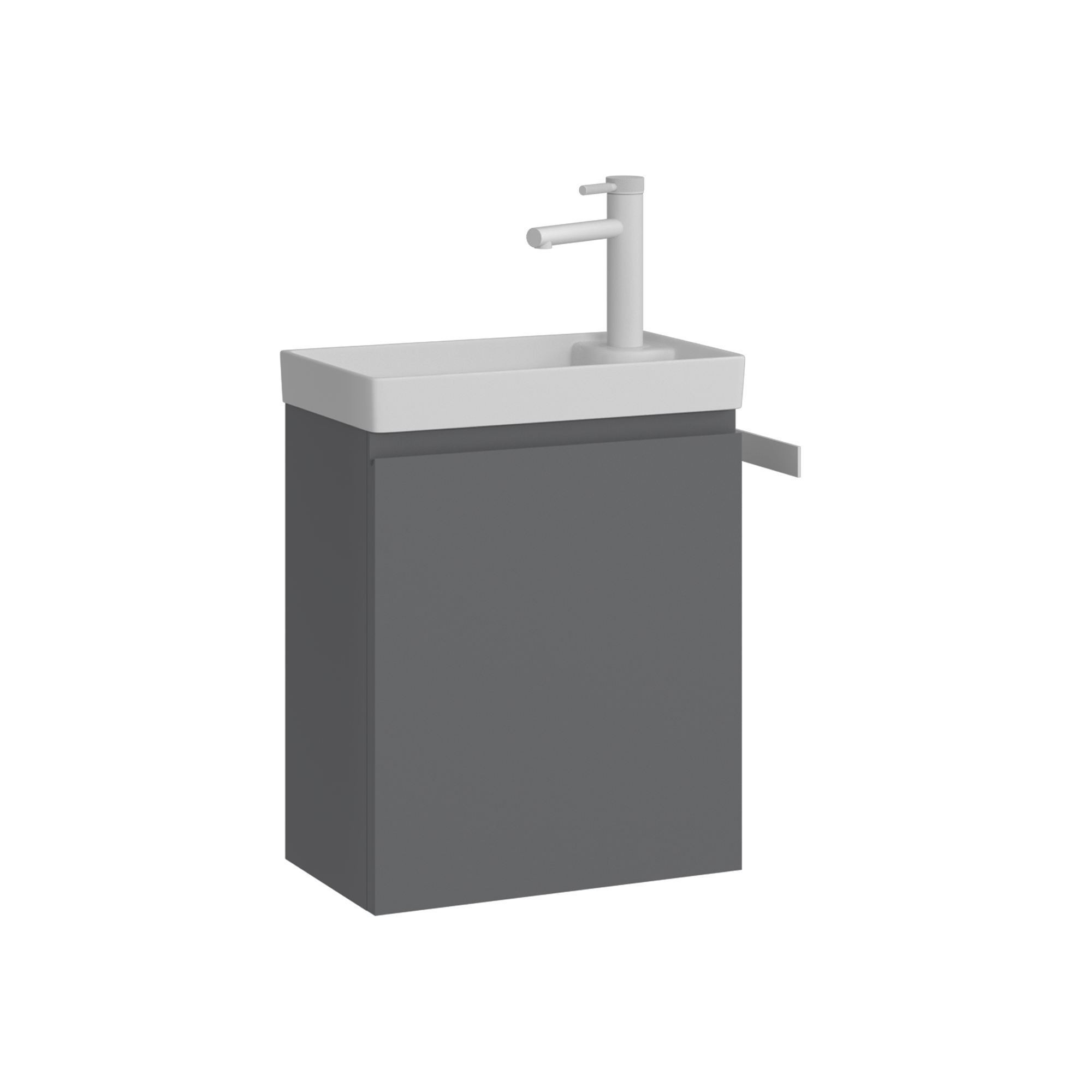 Mueble para lavabo <<ferla 40>> - 40 x 22 x 50 cm - gris mate