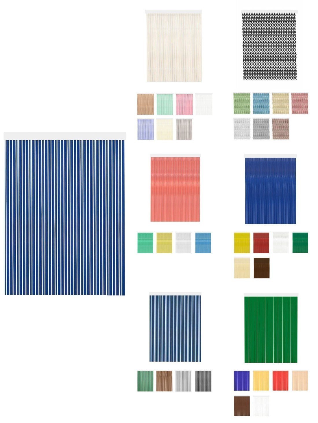 80 x 240 cm | marbella - azul | cortinas de exterior impermeables – cort -