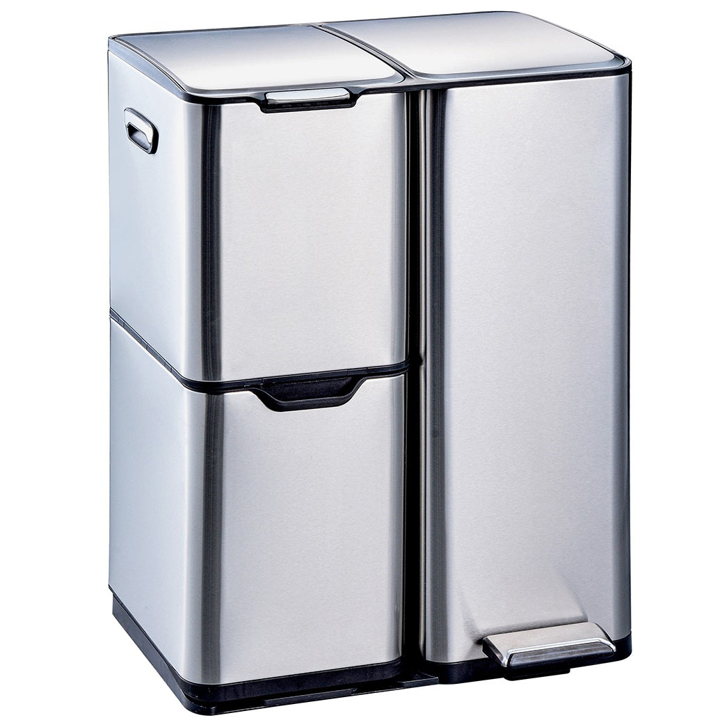 Cubo de basura de cocina de reciclaje 60l haja