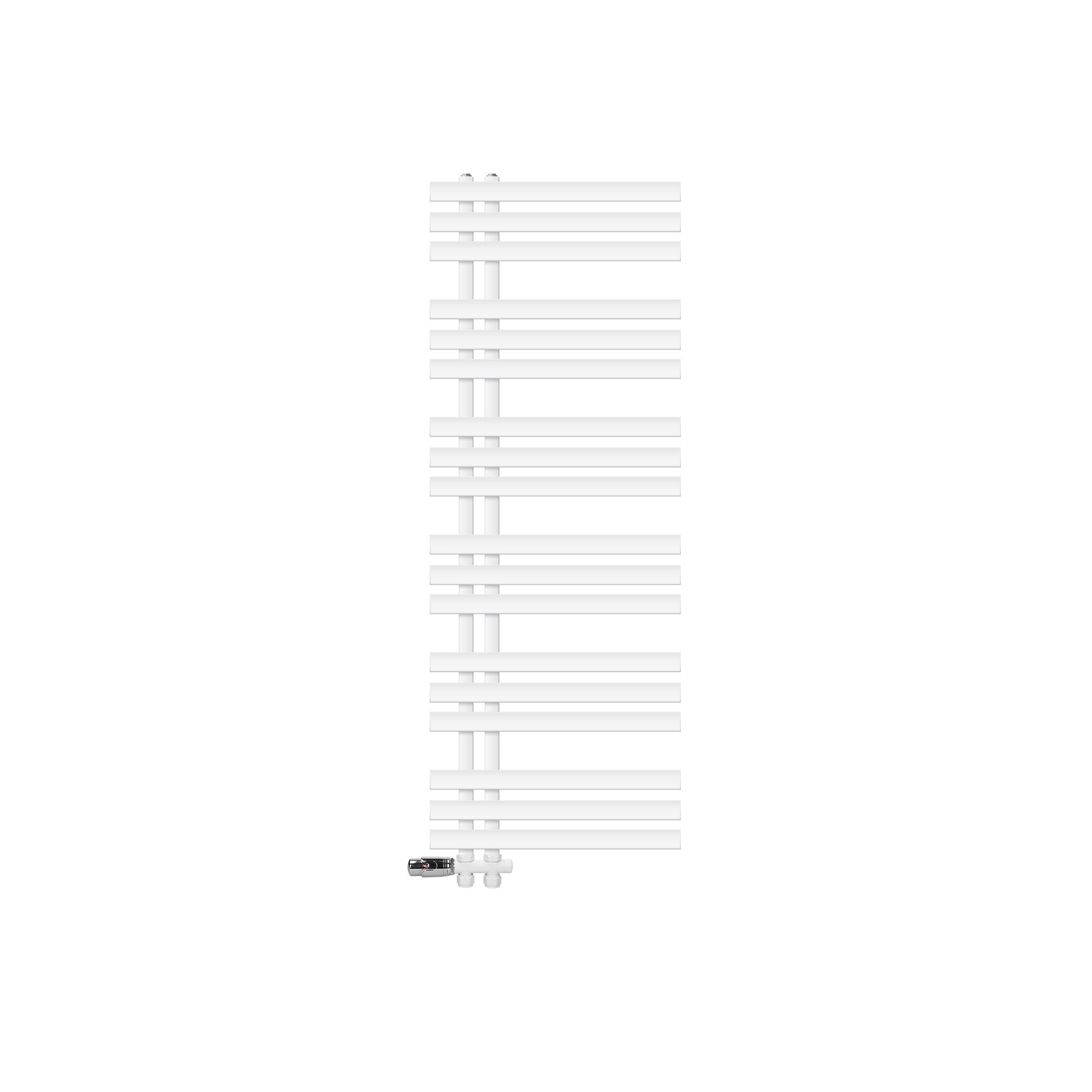 Radiador toallero de baño iron em 500 x 1400 mm blanco