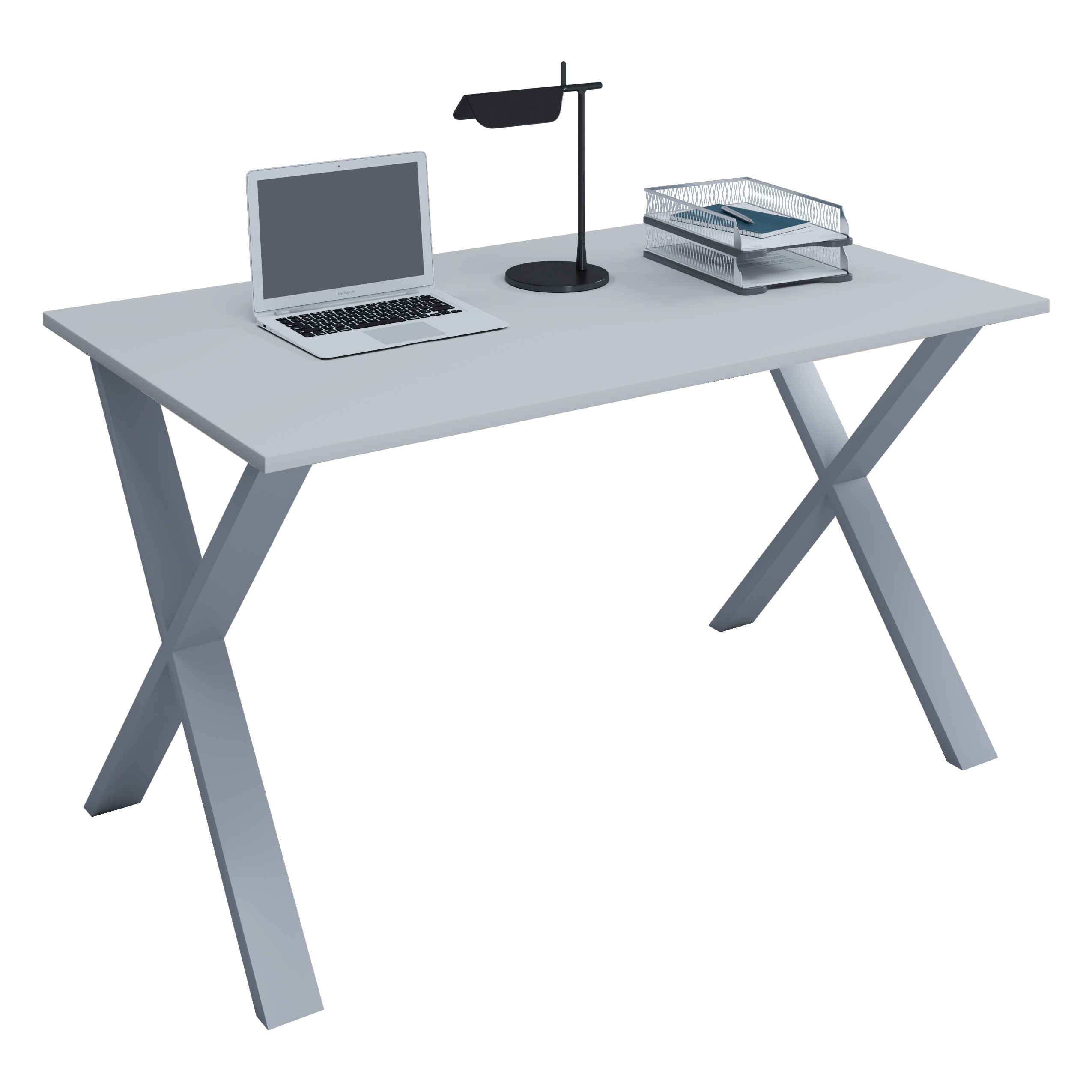 Vcm - mesa de oficina de escritorio 140x80 lona x