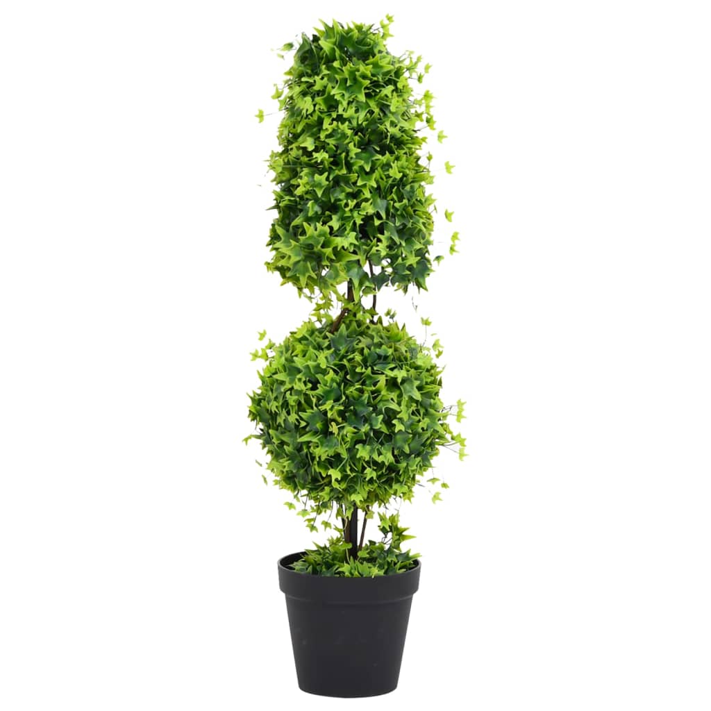 Planta de boj artificial con macetero verde 100 cm eerf1593