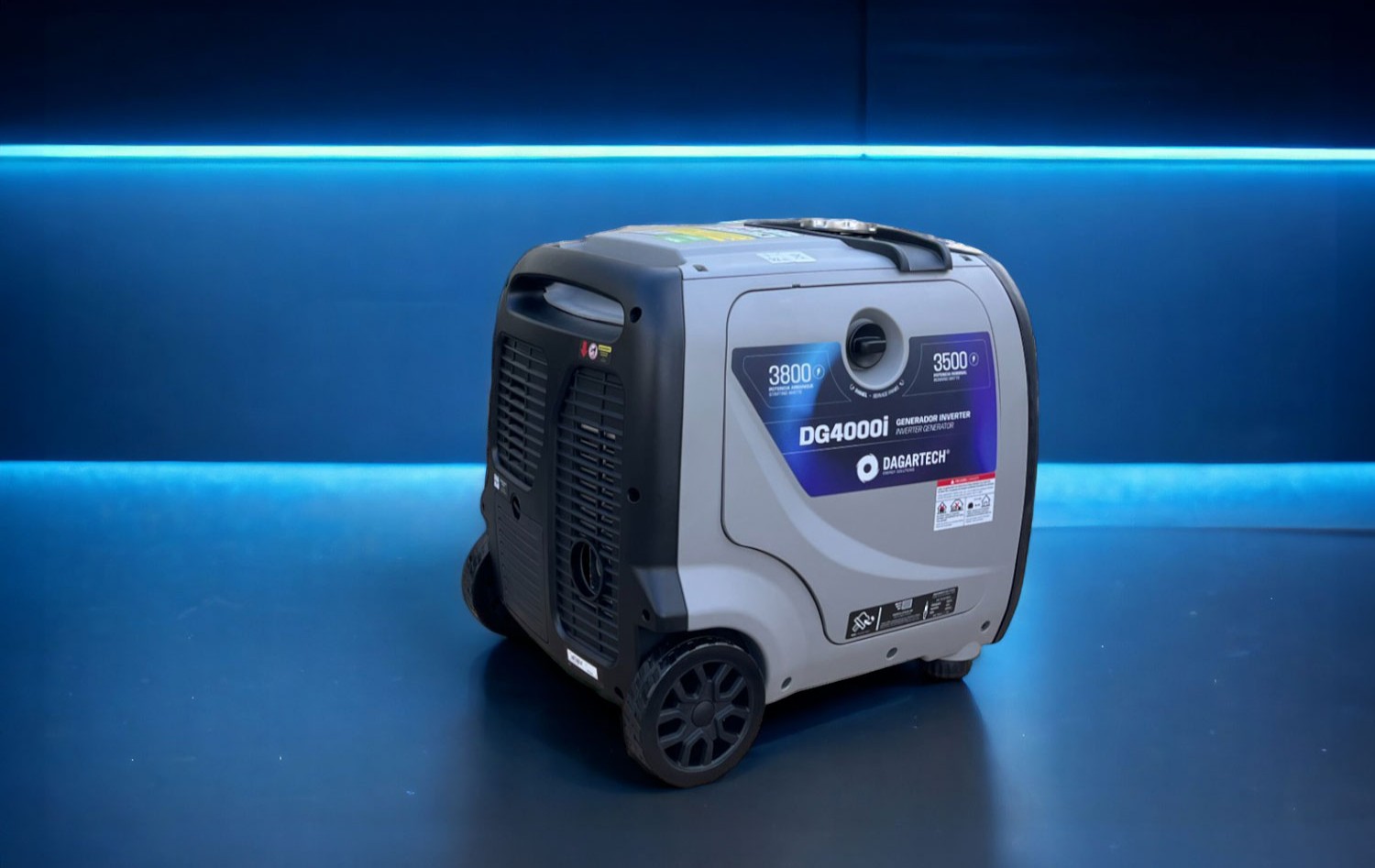 Generador inverter dg4000i a gasolina 3,8 kw eléctrico