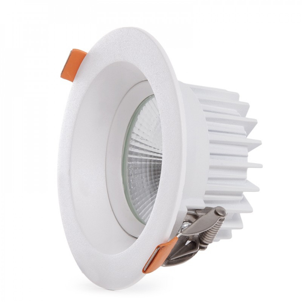 Foco downlight circular LED 9w 1260lm 6000ºk anti-deslumbrante ugr19 40.00