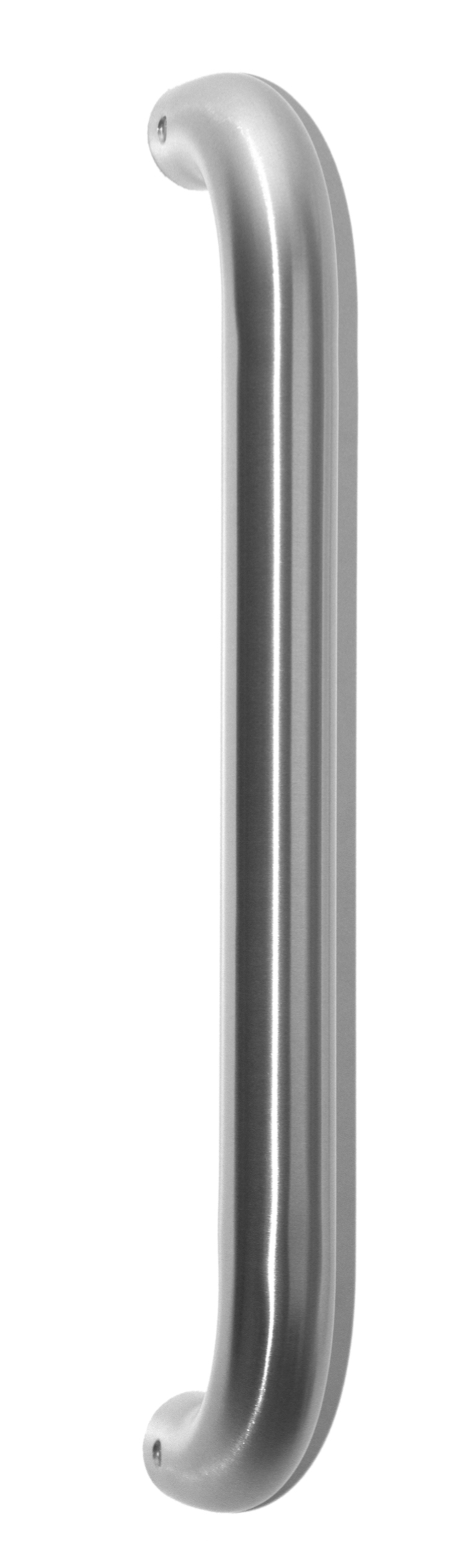 Tirador diámetro 32 mm - dist. Entre ejes 350 - acero inox. Satinado 304.