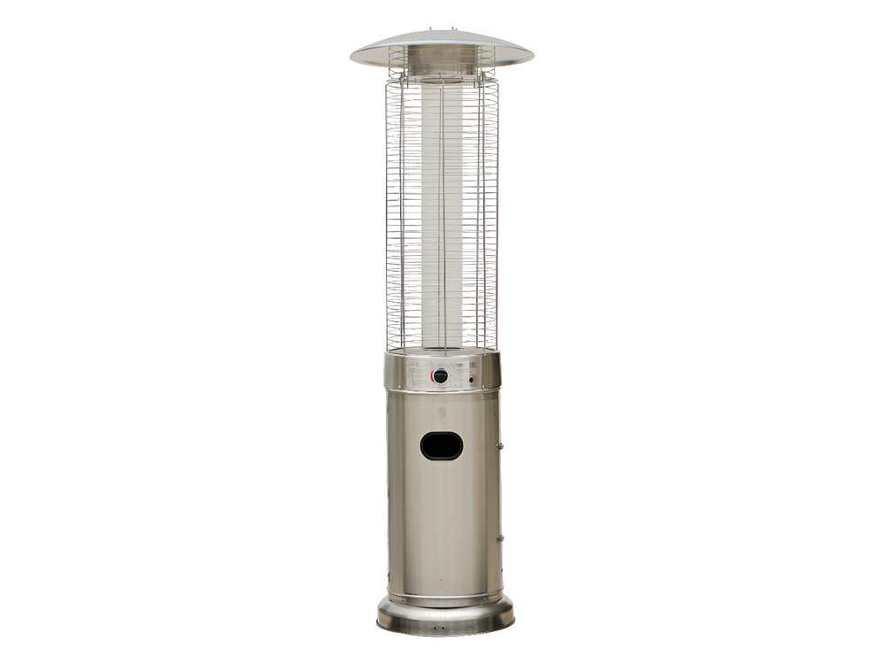 Calentador de gas exterior redondo de acero inoxidable de 12500 w