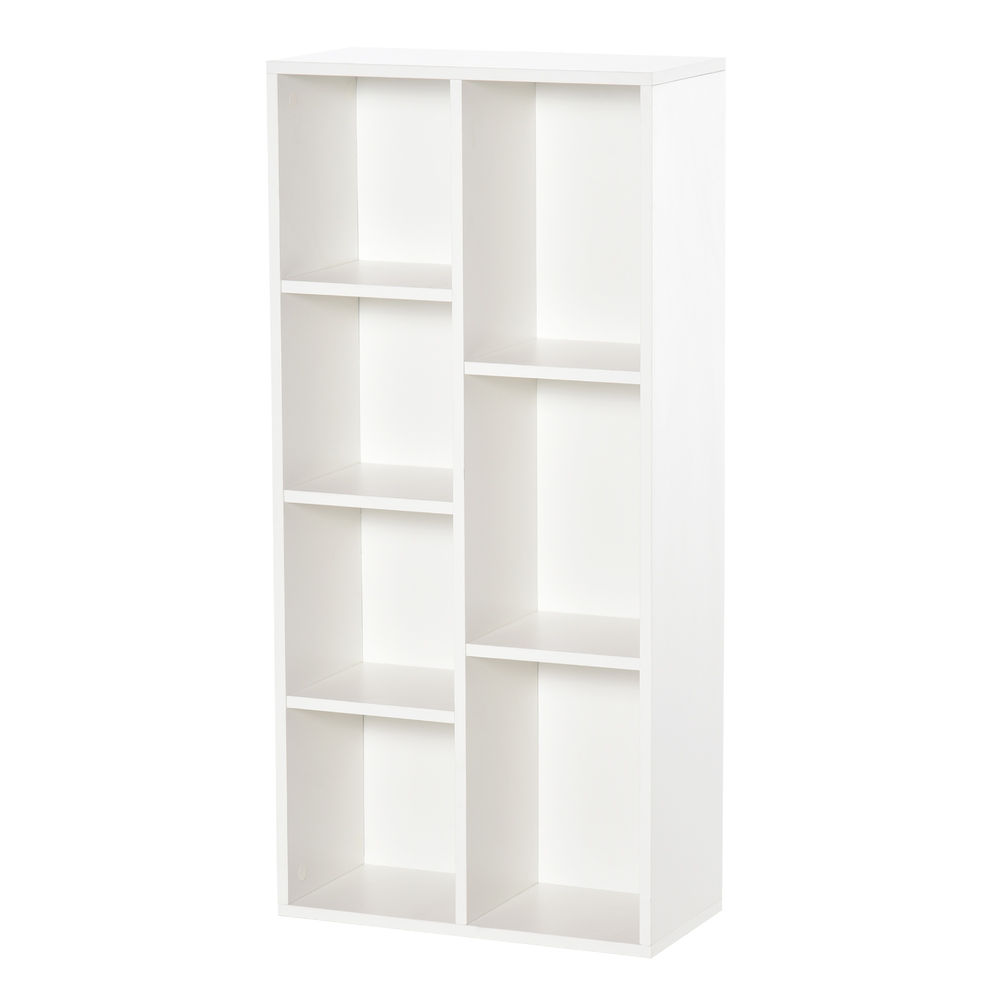Estantería para libro 50x24x106 cm color blanco Homcom