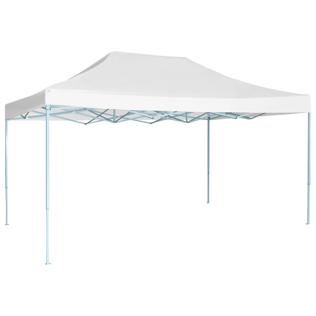 vidaXL carpa plegable profesional acero blanco 3x4 m