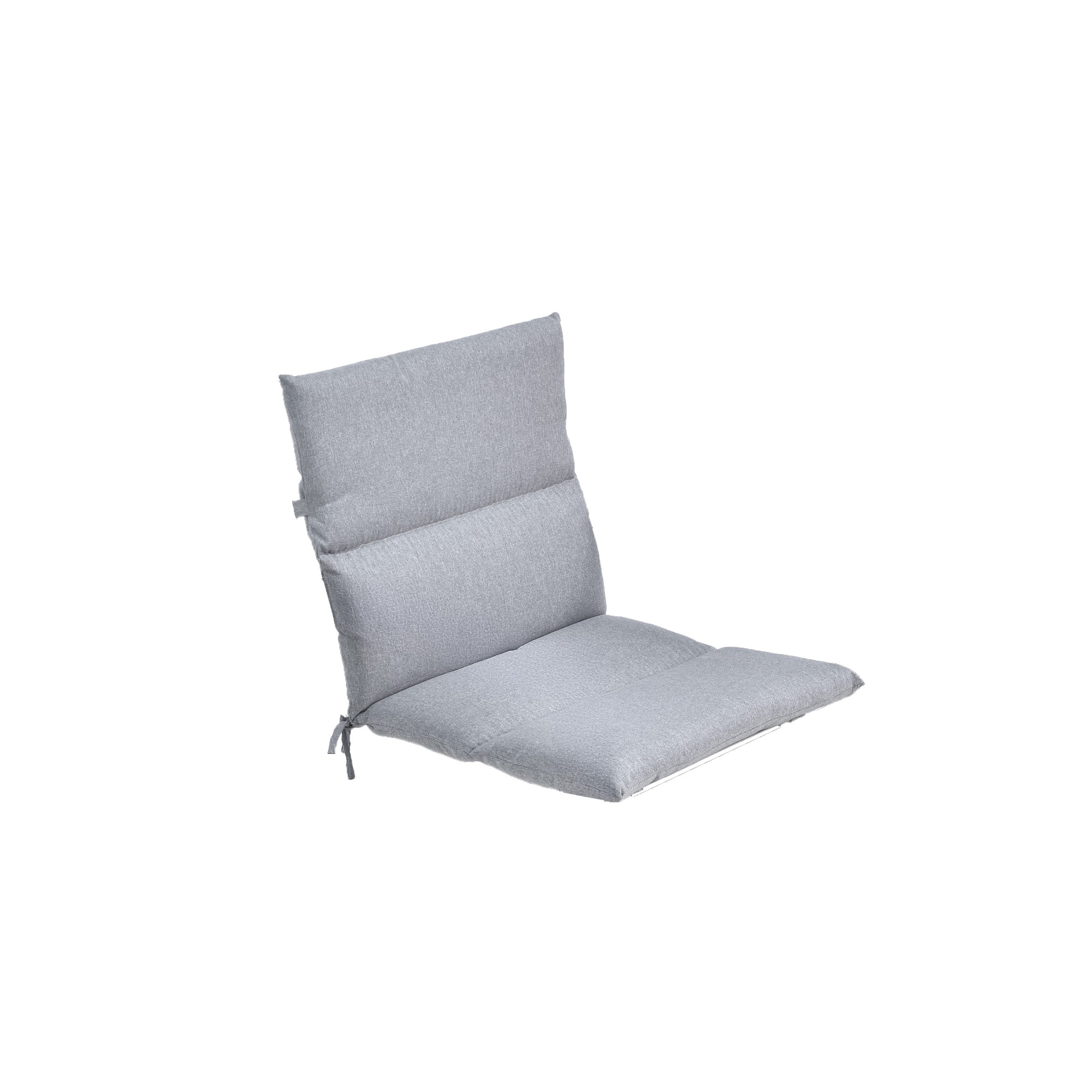Cojín para silla de jardín sedera gris - lote de 2