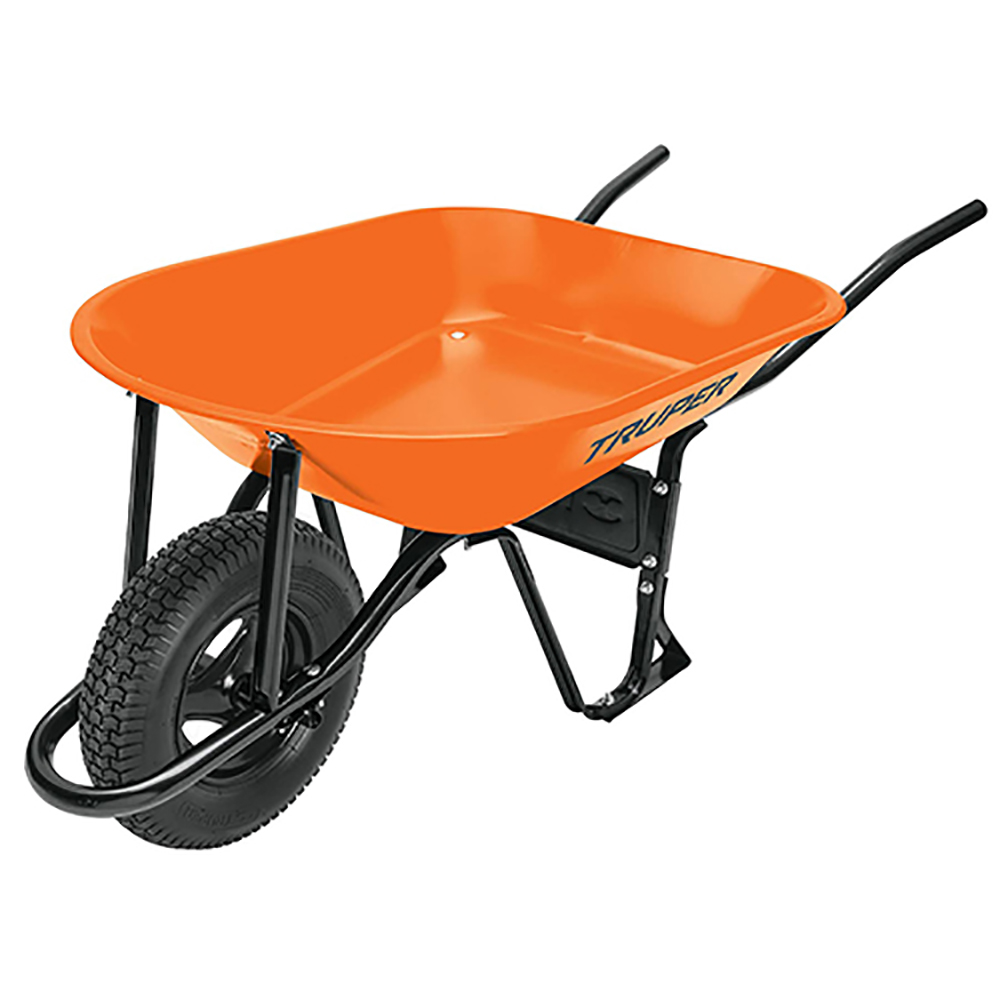 Carretilla con llanta neumática - 65 l