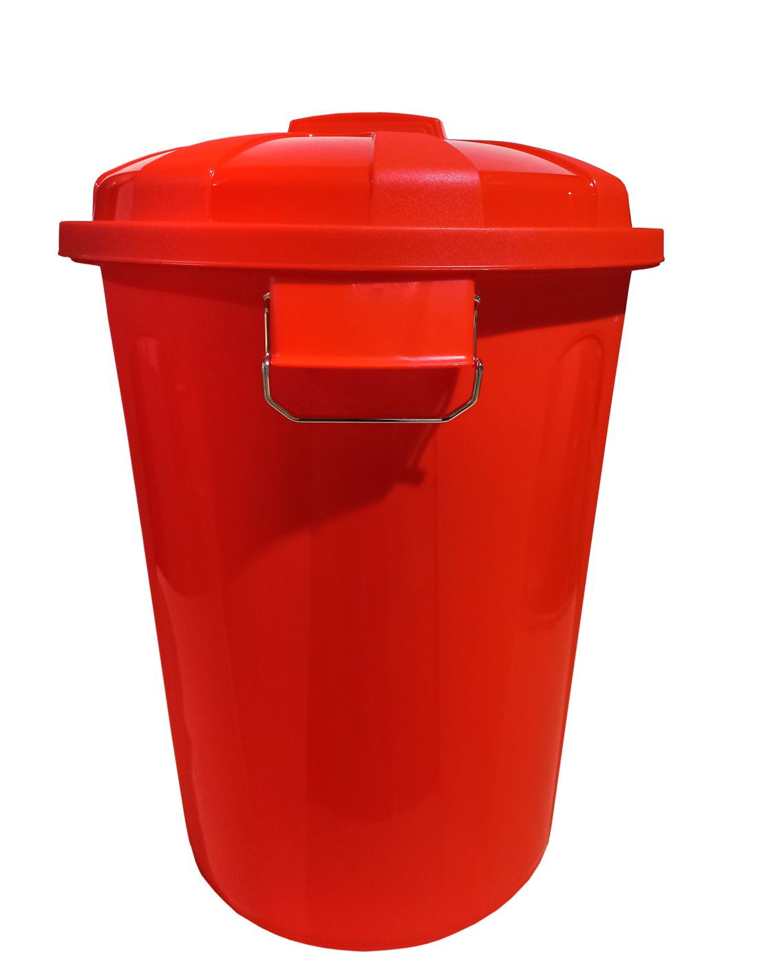 21 litros | rojo | cubo basura de plástico con tapadera | cubo almacenaje