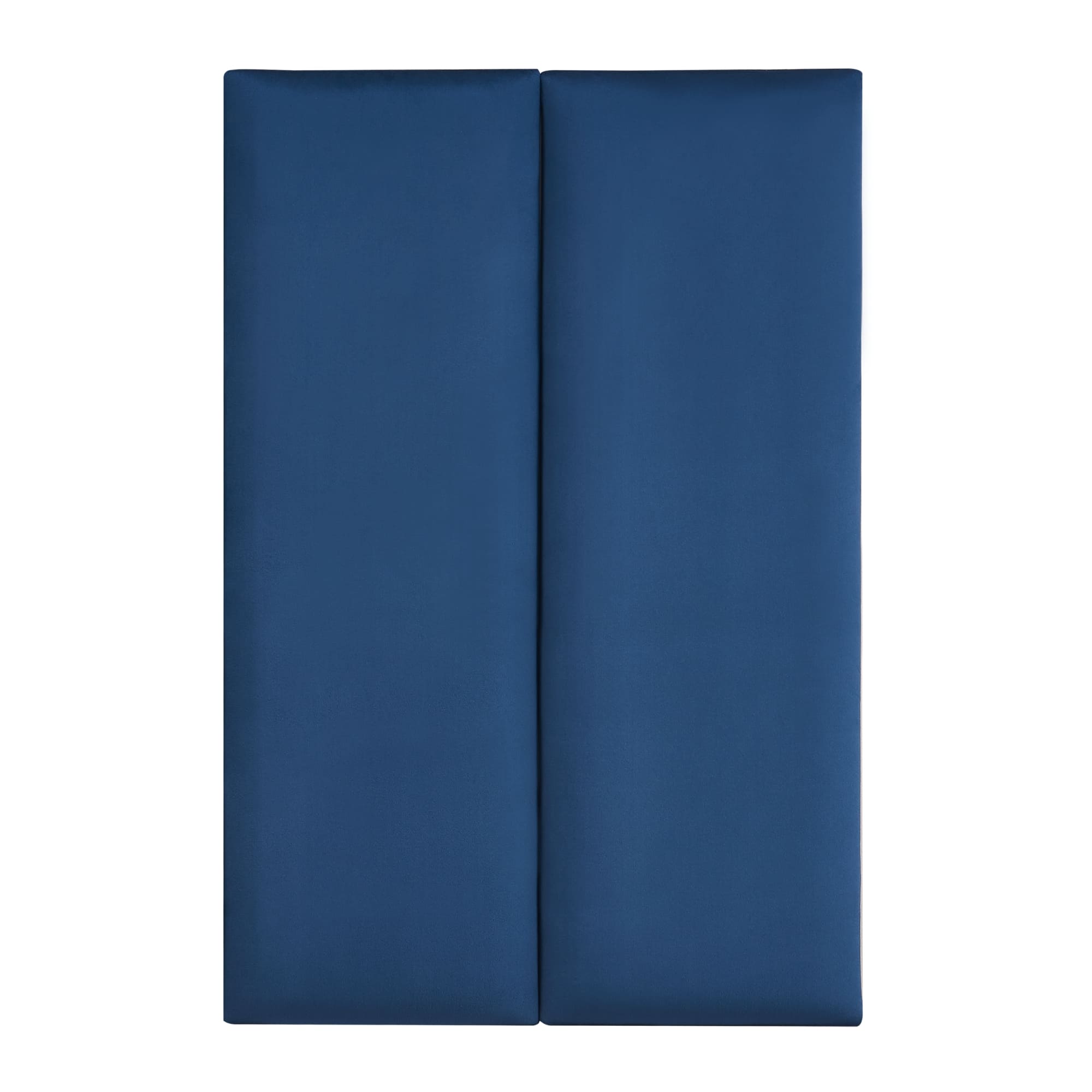 Set de 2 paneles de pared carpino terciopelo 90x30cm - azul [neu.haus]