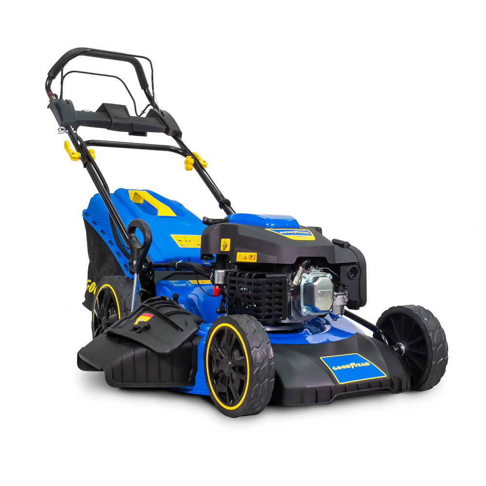 Goodyear cortacésped gasolina con arranque eléctrico 5.620w. 4 tiempos