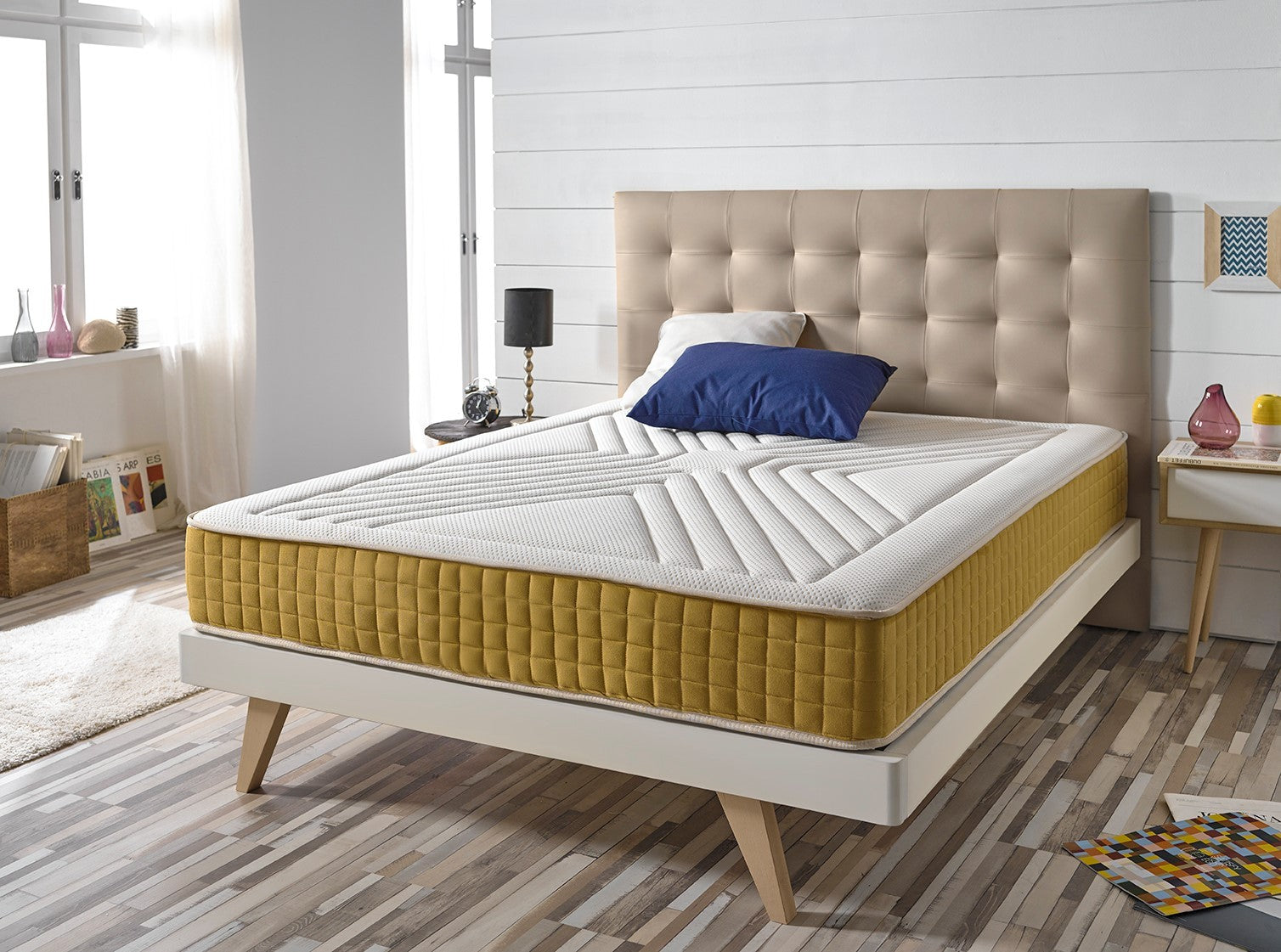 Colchón viscoelástico luxury gold 180x200 altura 21cm ±2
