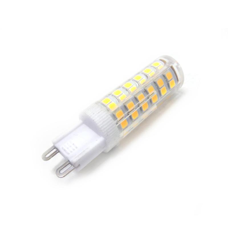Bombilla LED g9 7w 220v 72LED 360° - blanco cálido 2300k - 3500k