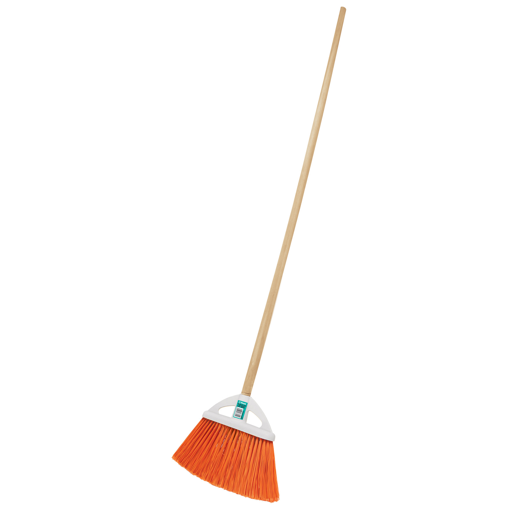 Escoba de plástico tipo abanico - 21 cm