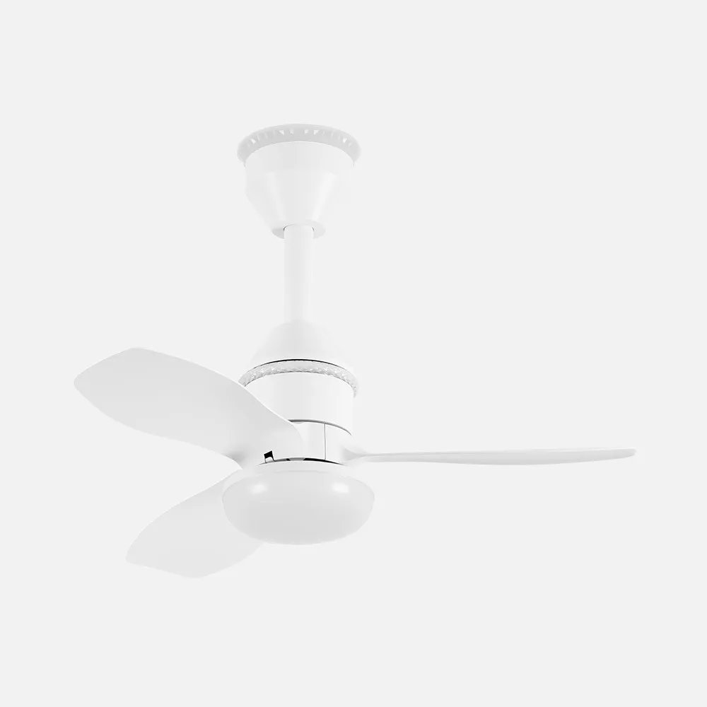 Ventilador dc asaf 20w 2100lm blanco 3aspas 62d 3000 k4200k6500kk regulable