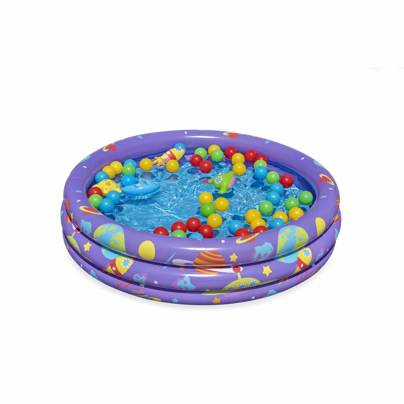Piscina de bolas hinchable tipi de bolas infantil Bestway 102x102x25 cm may