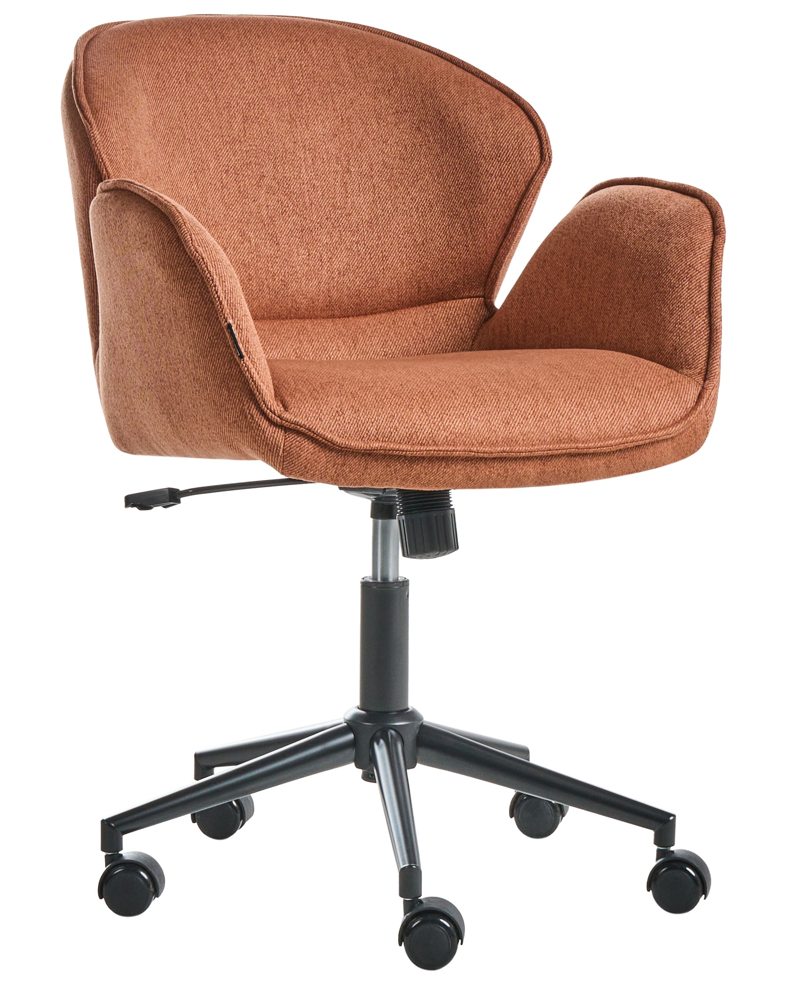 Silla de escritorio belmar tela naranja