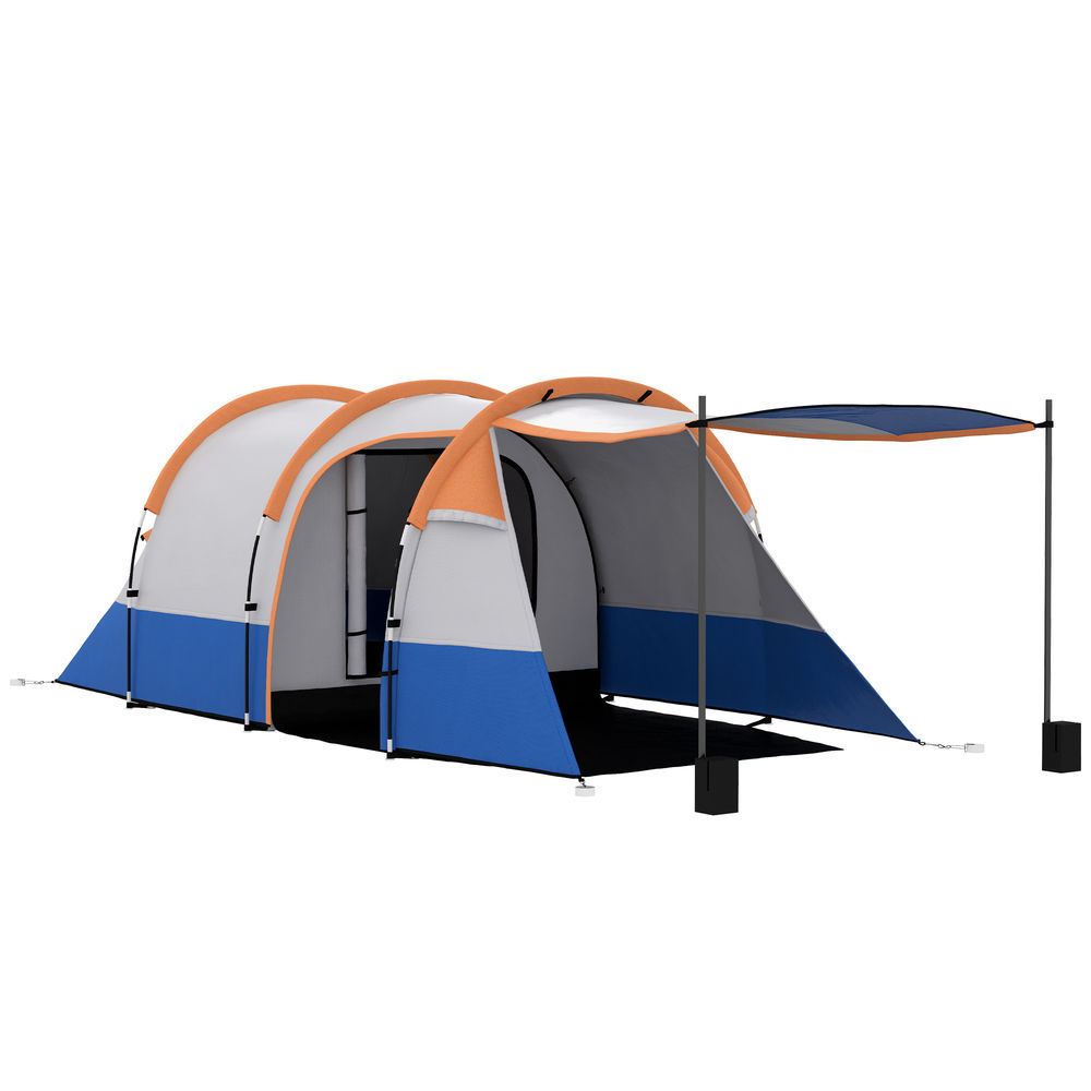 Tienda de campaña 420x200x150 cm poliéster, pe bicolor Outsunny