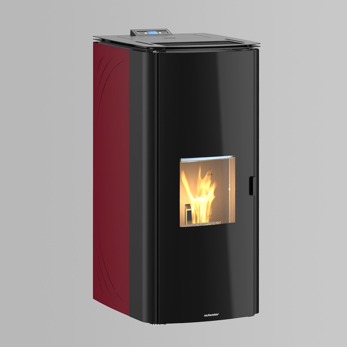 Hidroestufa de pellets idra de 18 kw burdeos