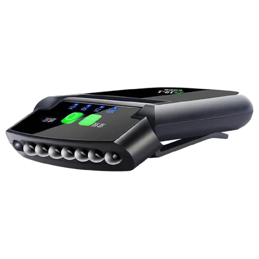 Linterna LED clip gorra USB recargable impermeable manos libres