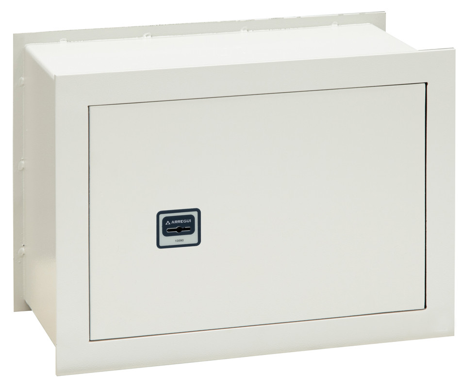 Arregui ideal 5 271350 caja fuerte de empotrar con llave, 30x41x20 cm, 17l