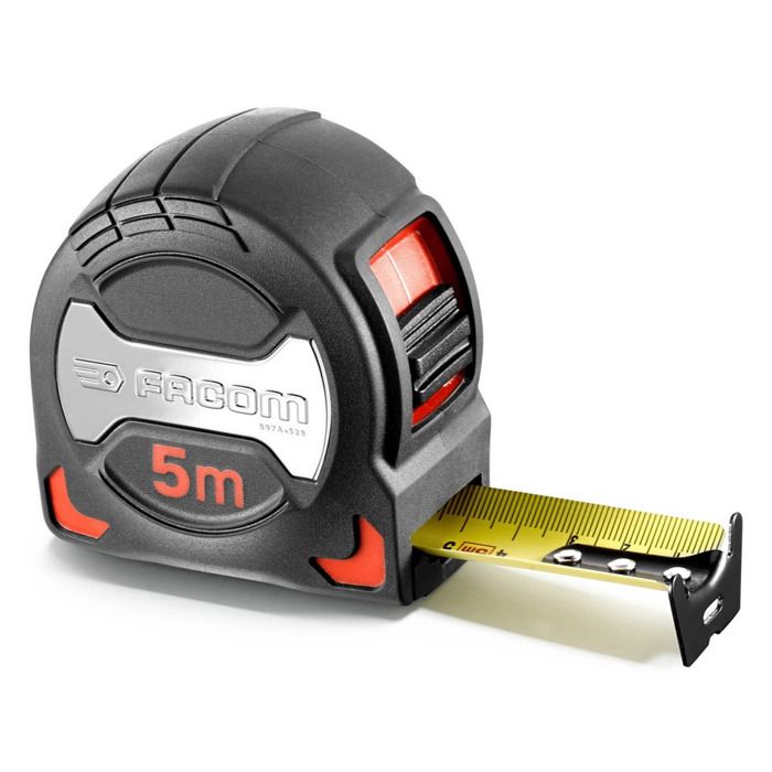 Cinta métrica premium 5 m x 28 mm - facom - 897a.528pb