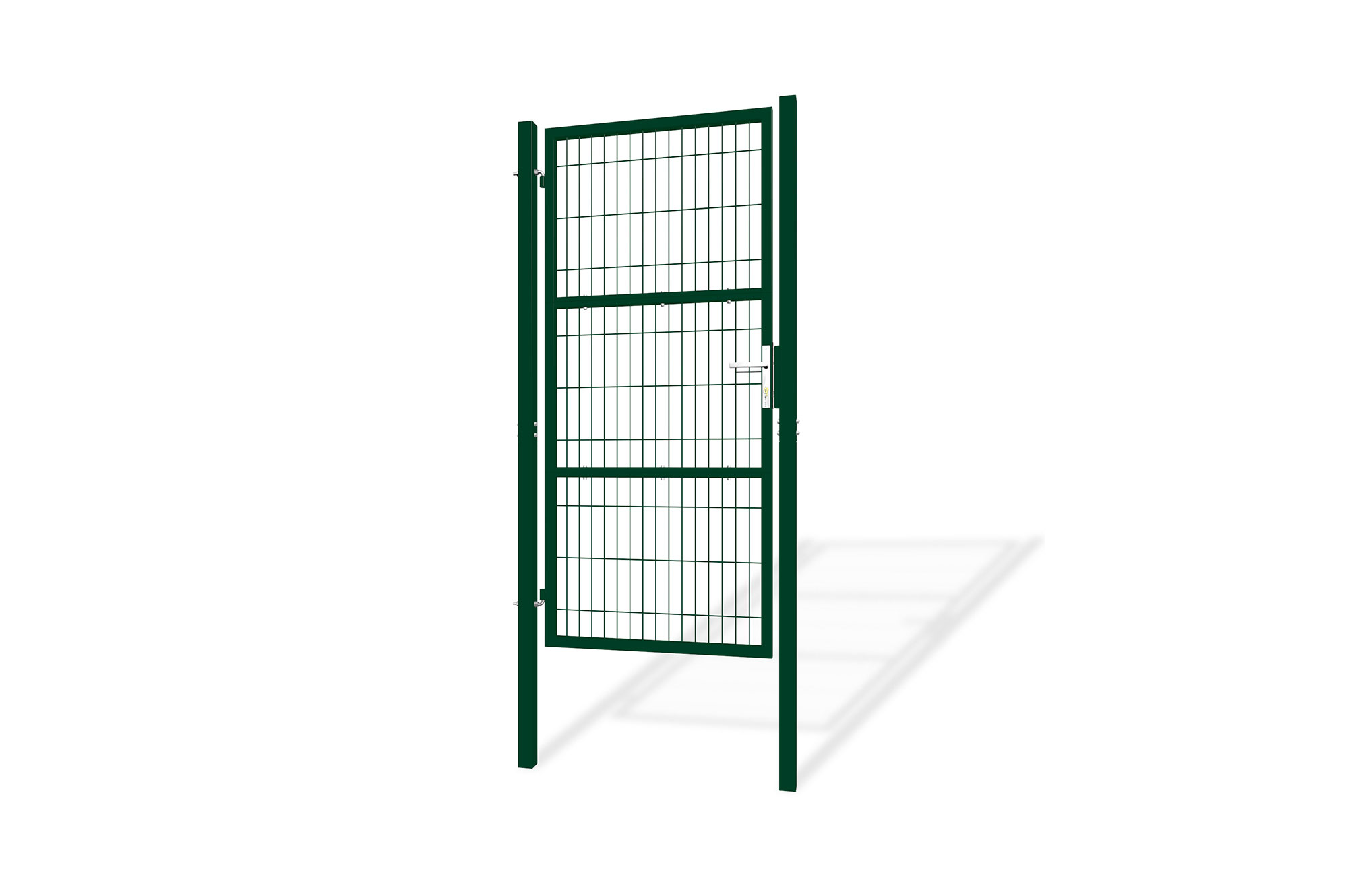 Puerta de valla 1m razo a.200cm verde
