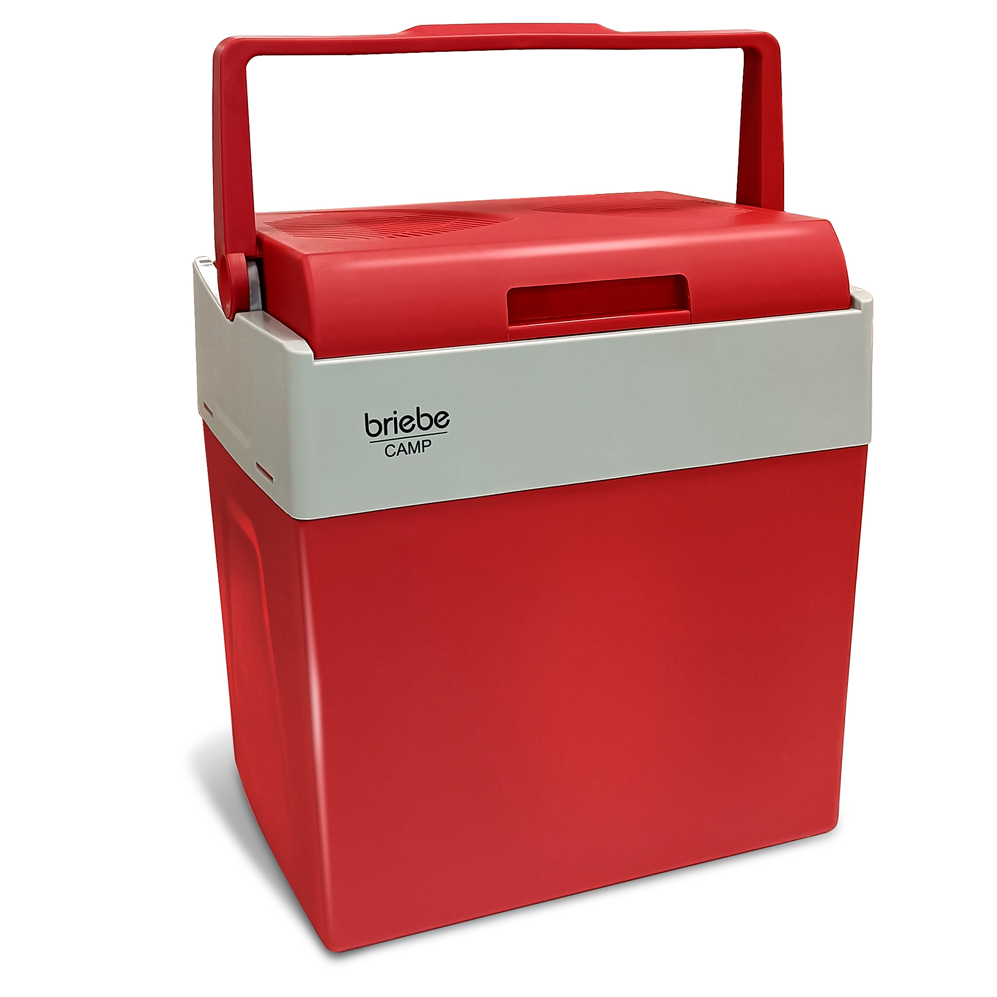 Nevera portátil eléctrica de viaje, coche, ca briebe cf1153red rojo 55w