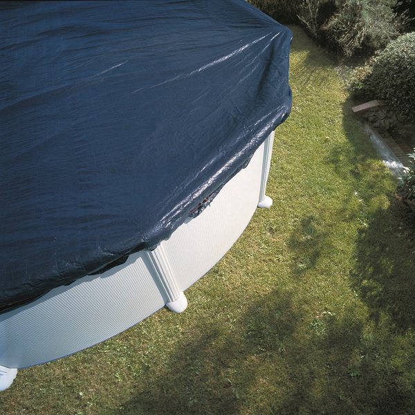 Cobertor de invierno 120g/m² para piscina 10 x 5,50m