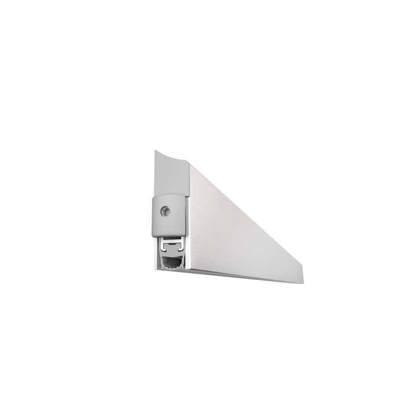 Burlete automatico sobreponer aplique acustico rf 60 min 830 mm blanco