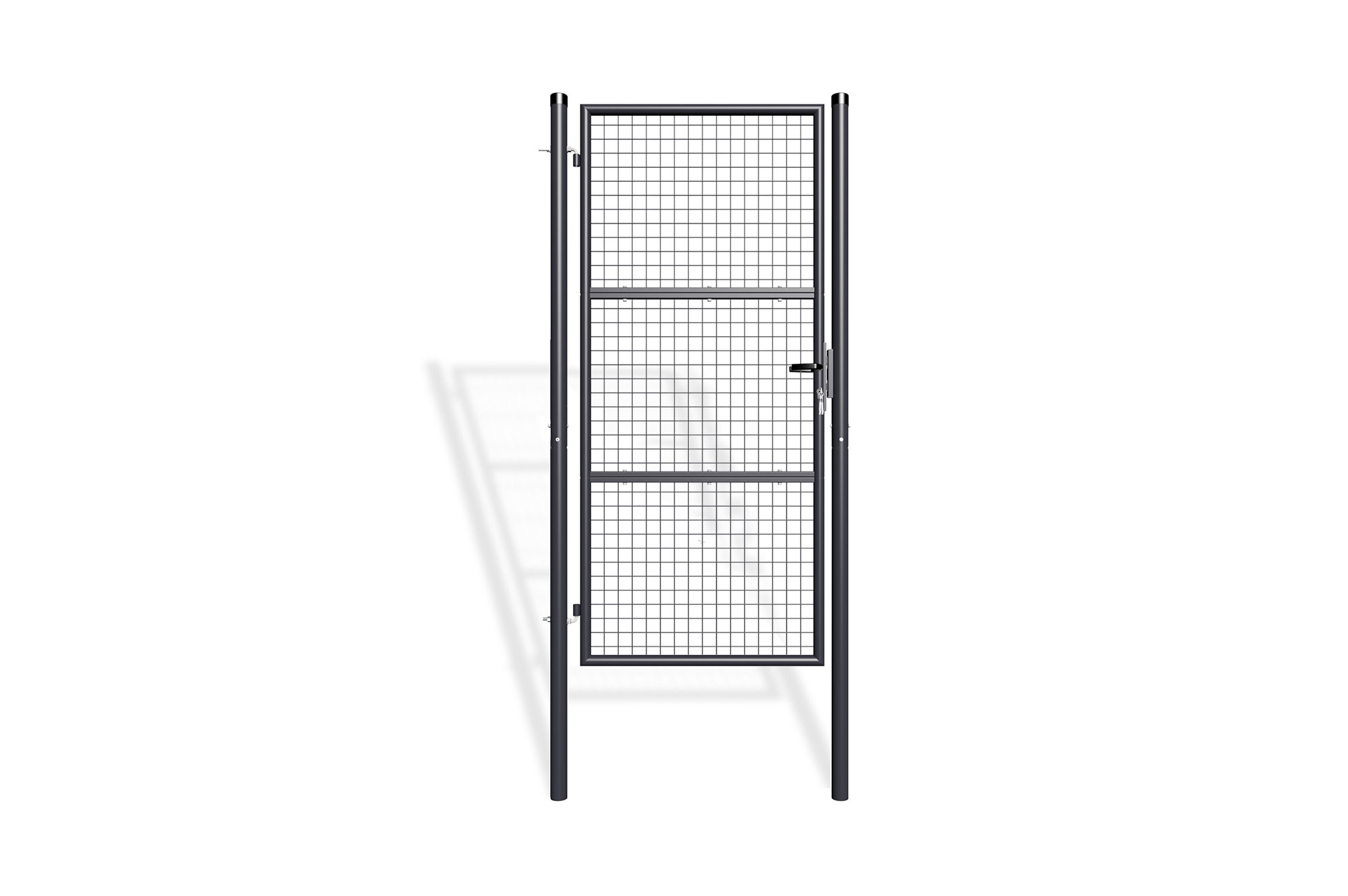 Puerta de malla para jardin 1m OLGA.200cm gris