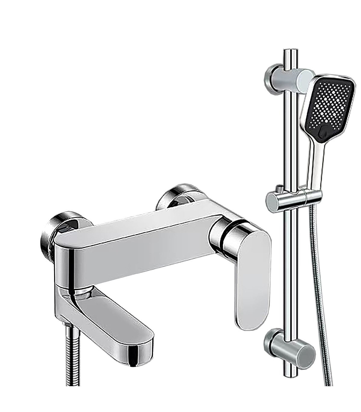 Columna ducha-bañera lh-999+kit | cromo brillo