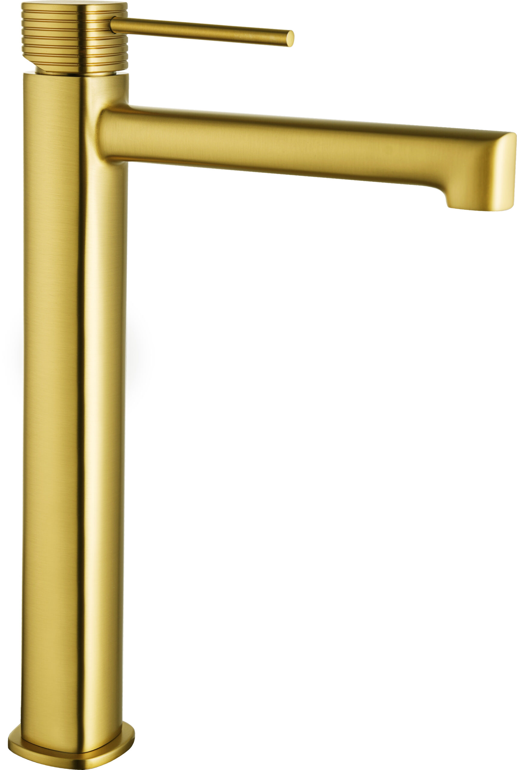 Monomando lavabo alto firenze oro cepillado [ imex® ]