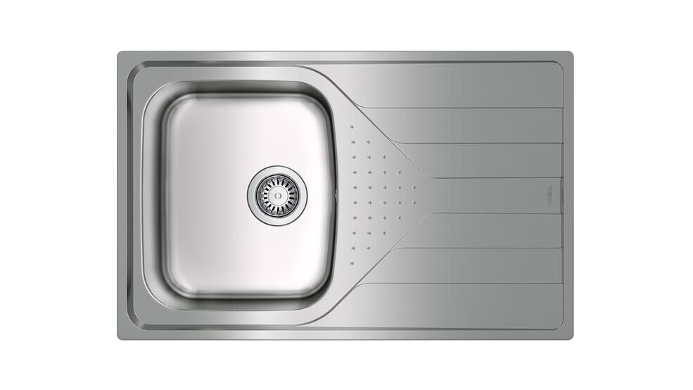 Fregadero teka universe 45 t-xp inox 1 cubeta mueble 45