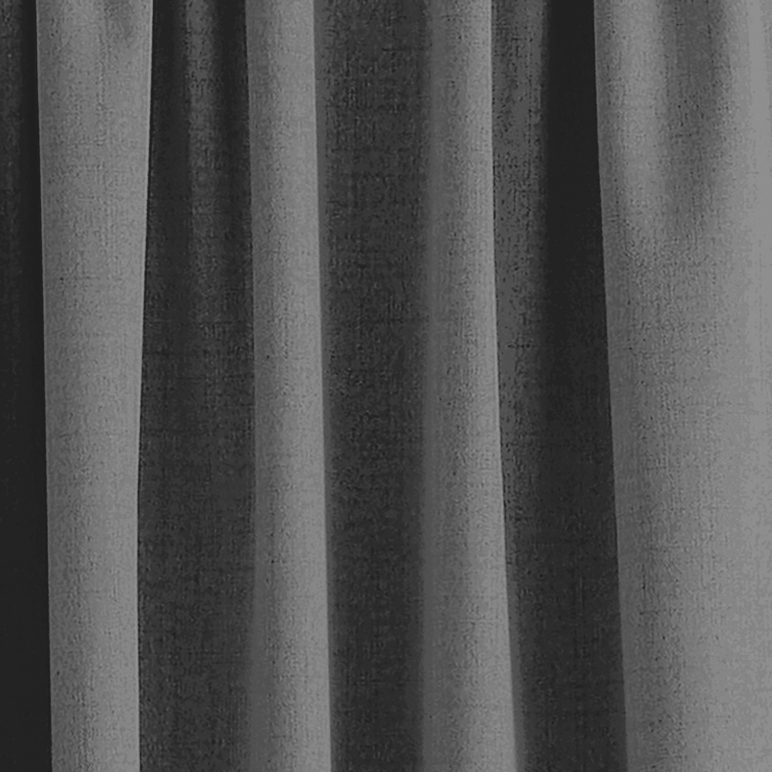 Cortina plisada de poliéster gris 140 x 280 cm teidor