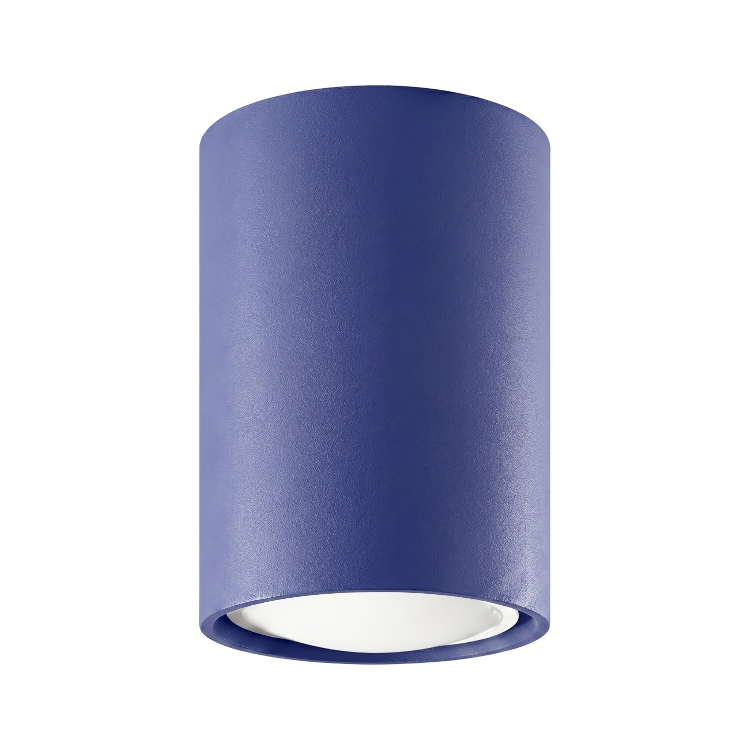Plafones lagos 1 ultramar acero 6x10x6cm