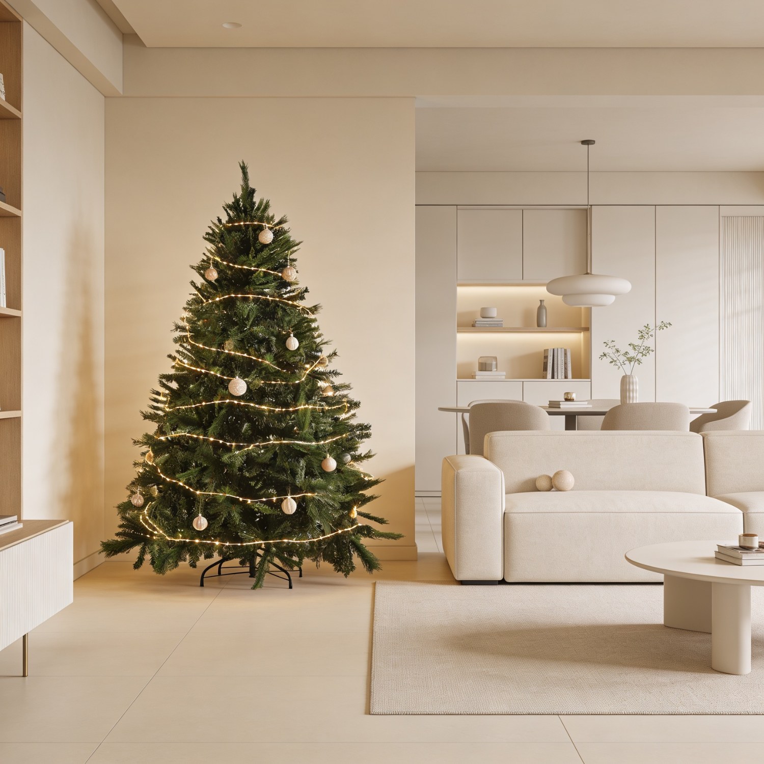 Árbol navidad greenluxe artificial 200 cm | naturing monde | interior