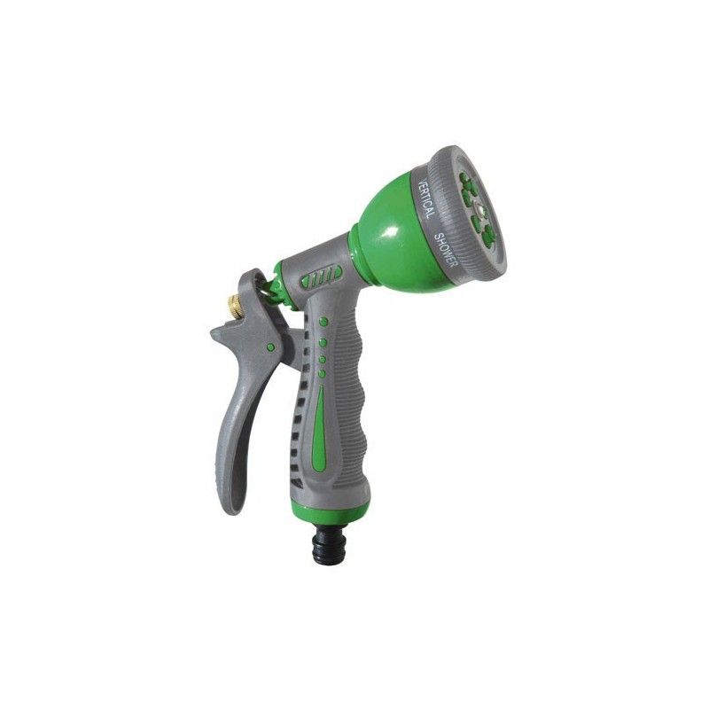 Pistola riego manguera metal plus 7 posiciones