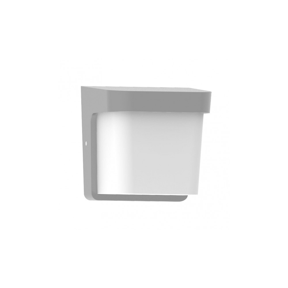 Aplique de exterior - fab - agar - gris - moderno - ip65