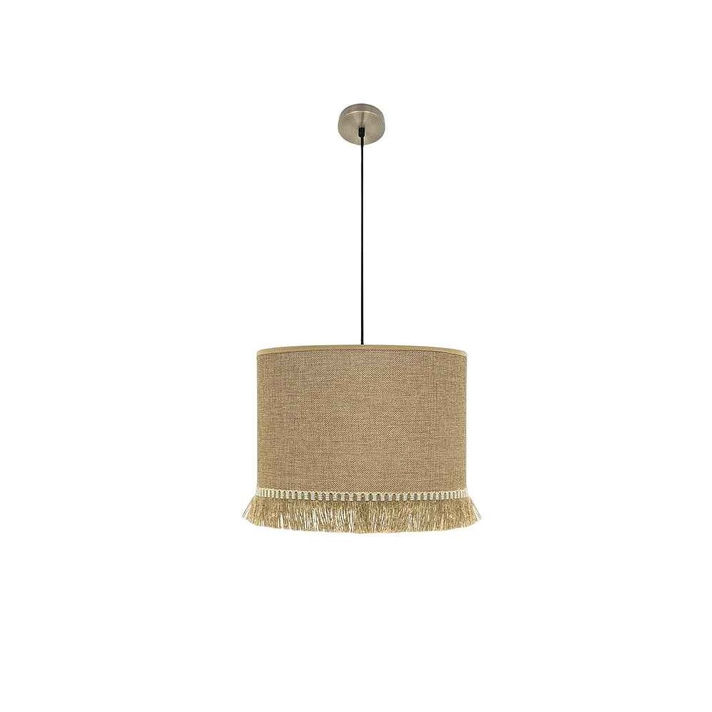 Lampara de techo sibila beige 60cm