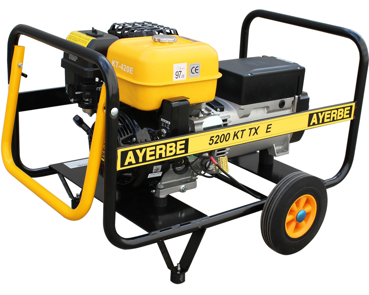 Ayerbe-5430035- grupo electrógeno 5200 kt tx - kiotsu arranque eléctrico