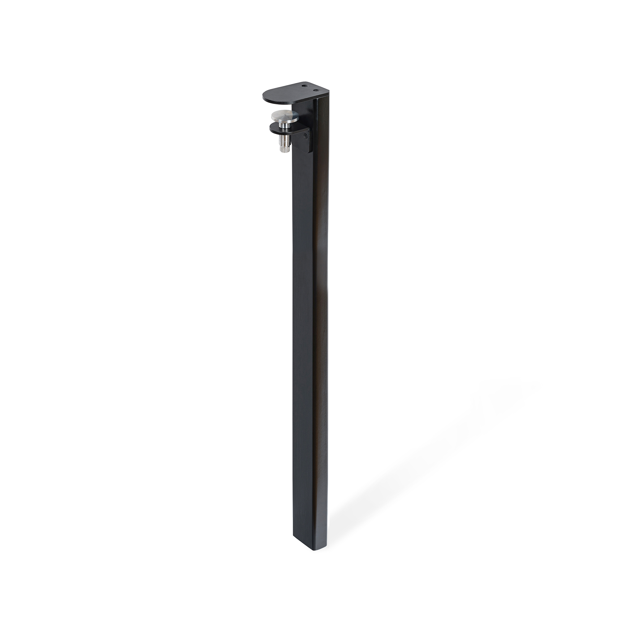 Pata de mesa rei 921 | 105x70x735 mm | negro | hierro-haya