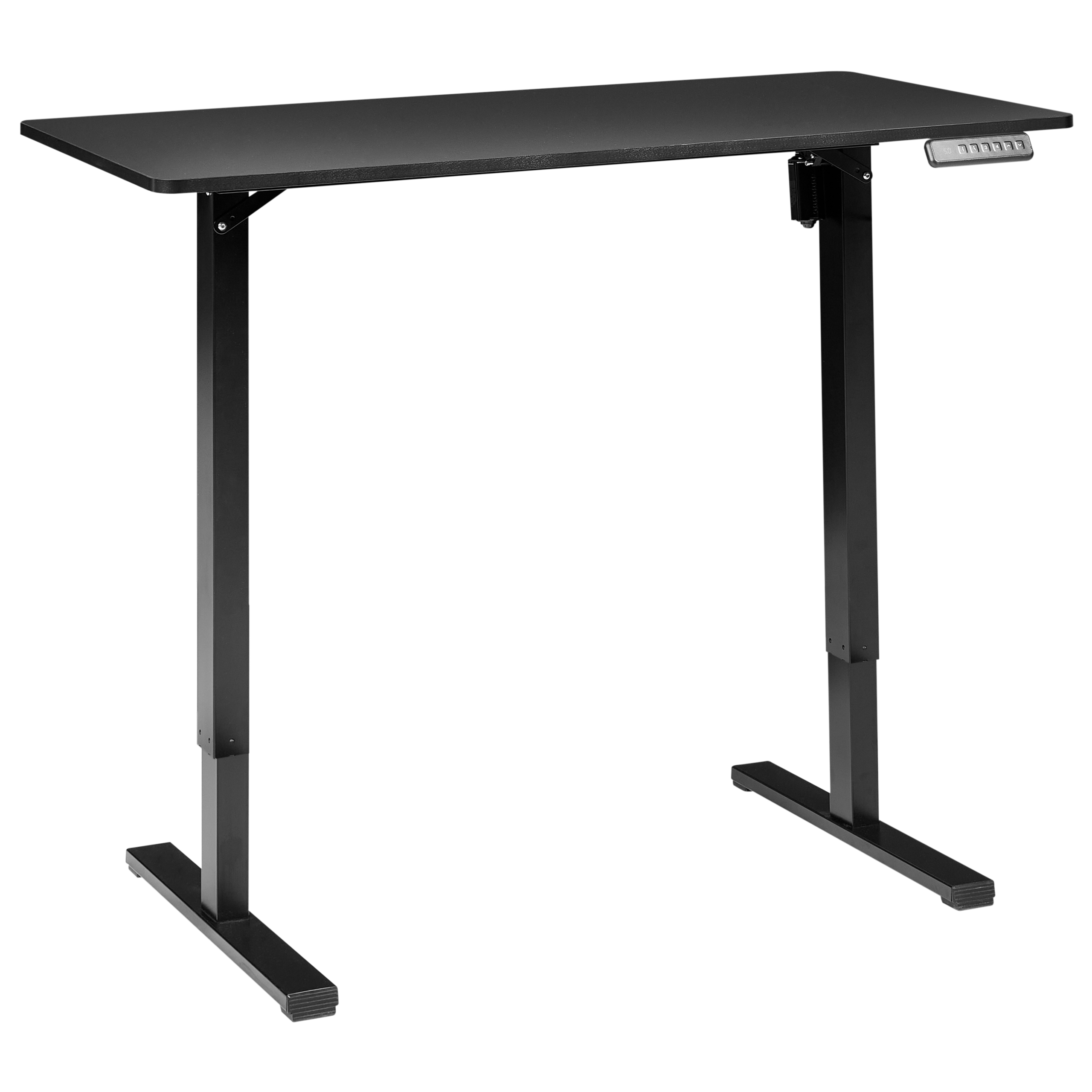 Escritorio de altura regulable eléctrico tavares 120 cm 60 cm negro