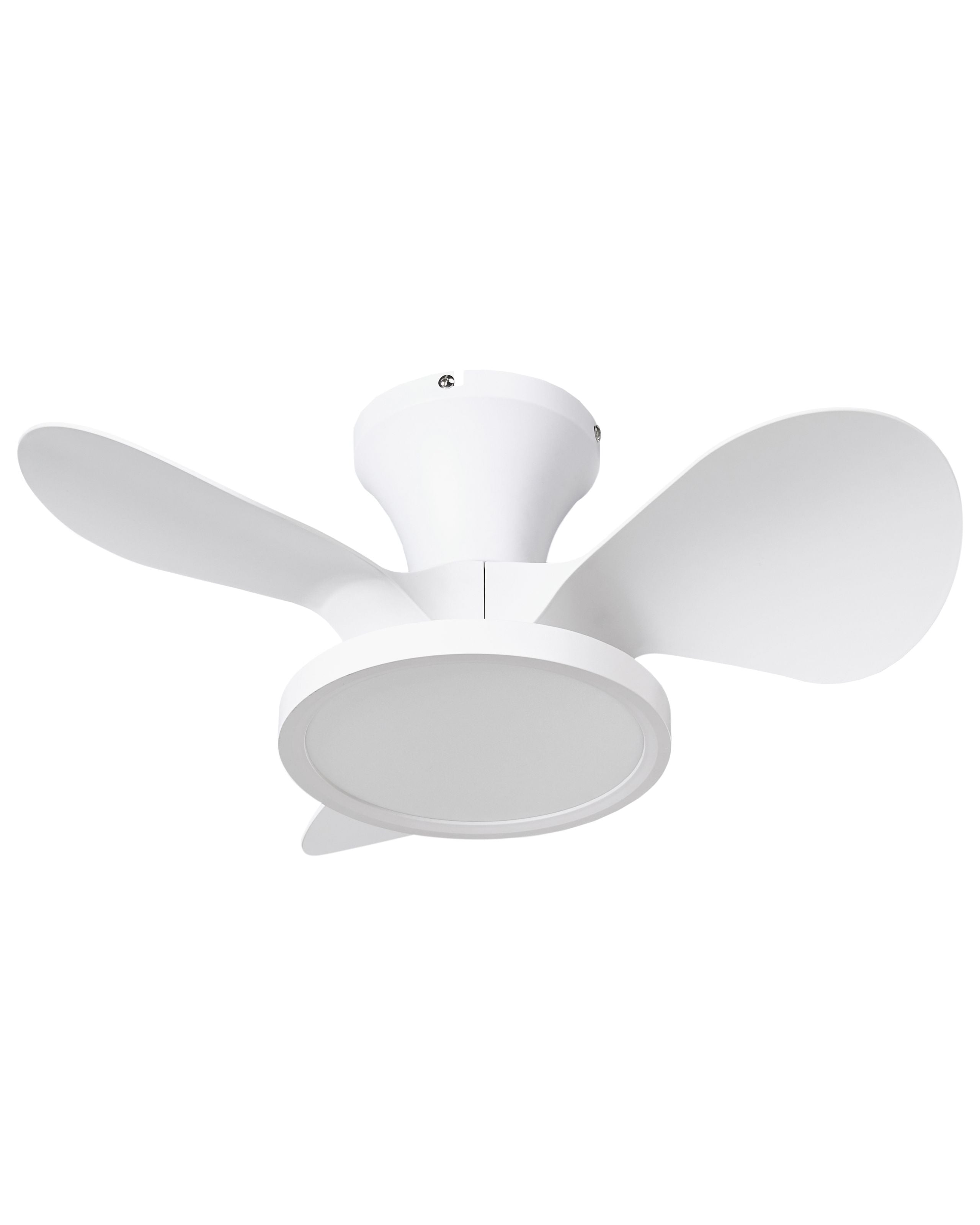 Ventilador de techo con luz punti con mando LED blanco