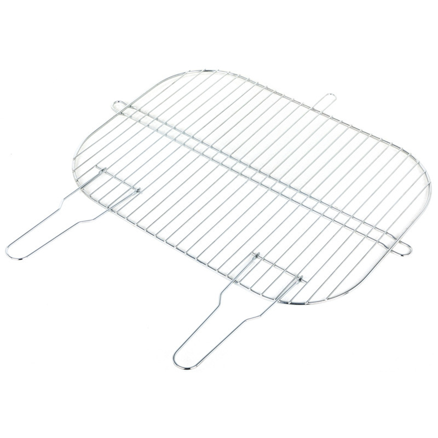 Rejilla simple de acero cromado - 52,5 x 39 cm